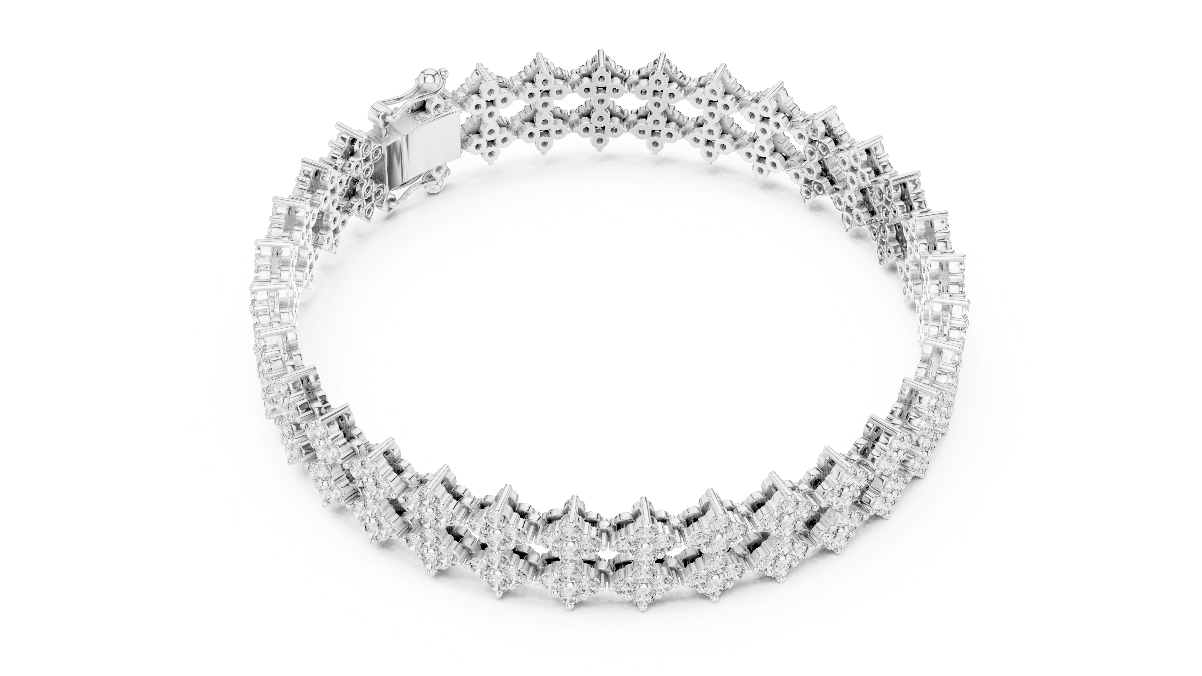 Zinnia Diamond Bracelet