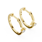 Kiara Solitaire Earring