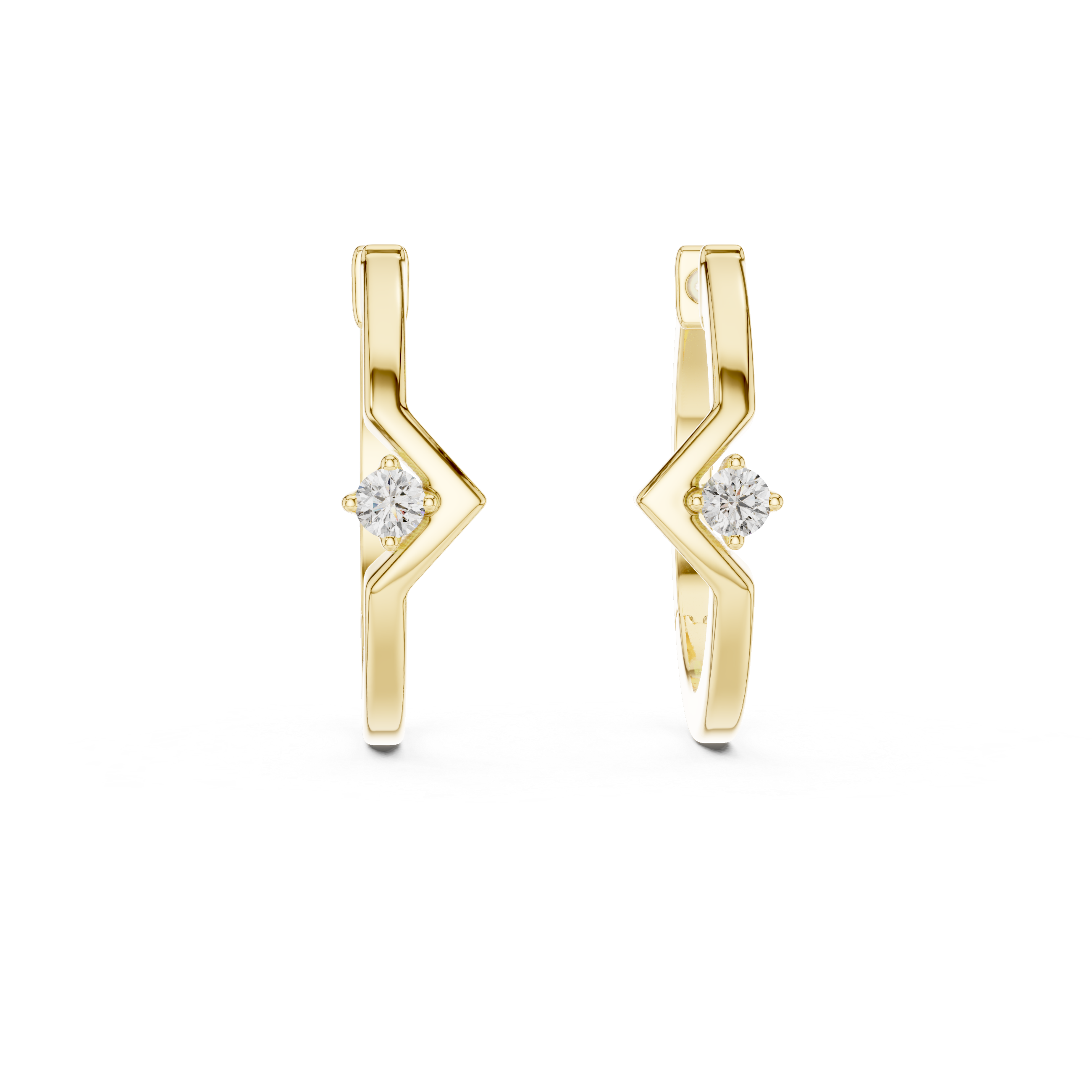 Kiara Solitaire Earring