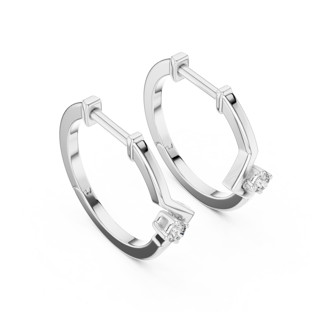 Kiara Solitaire Earring