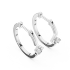 Kiara Solitaire Earring