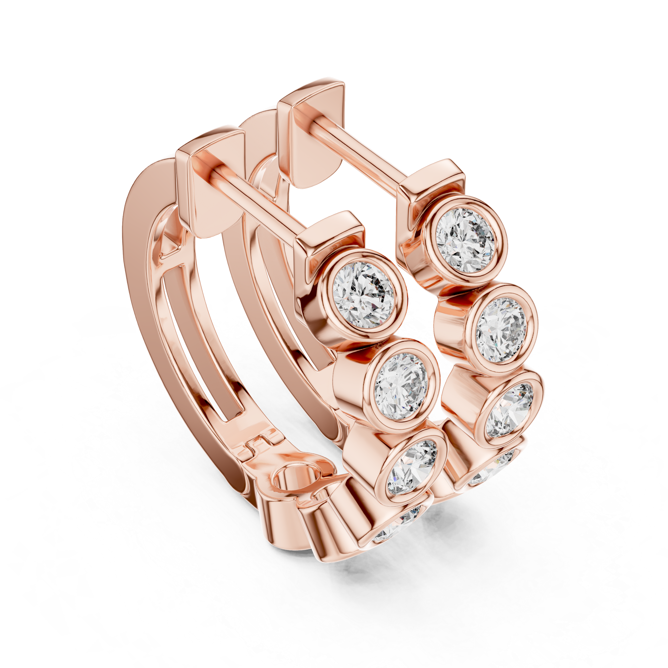 Ezra Diamond Earring