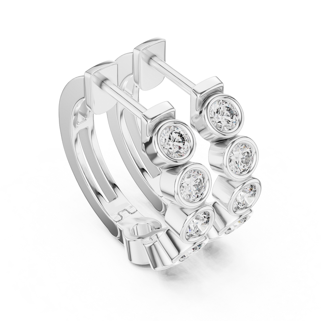Ezra Diamond Earring