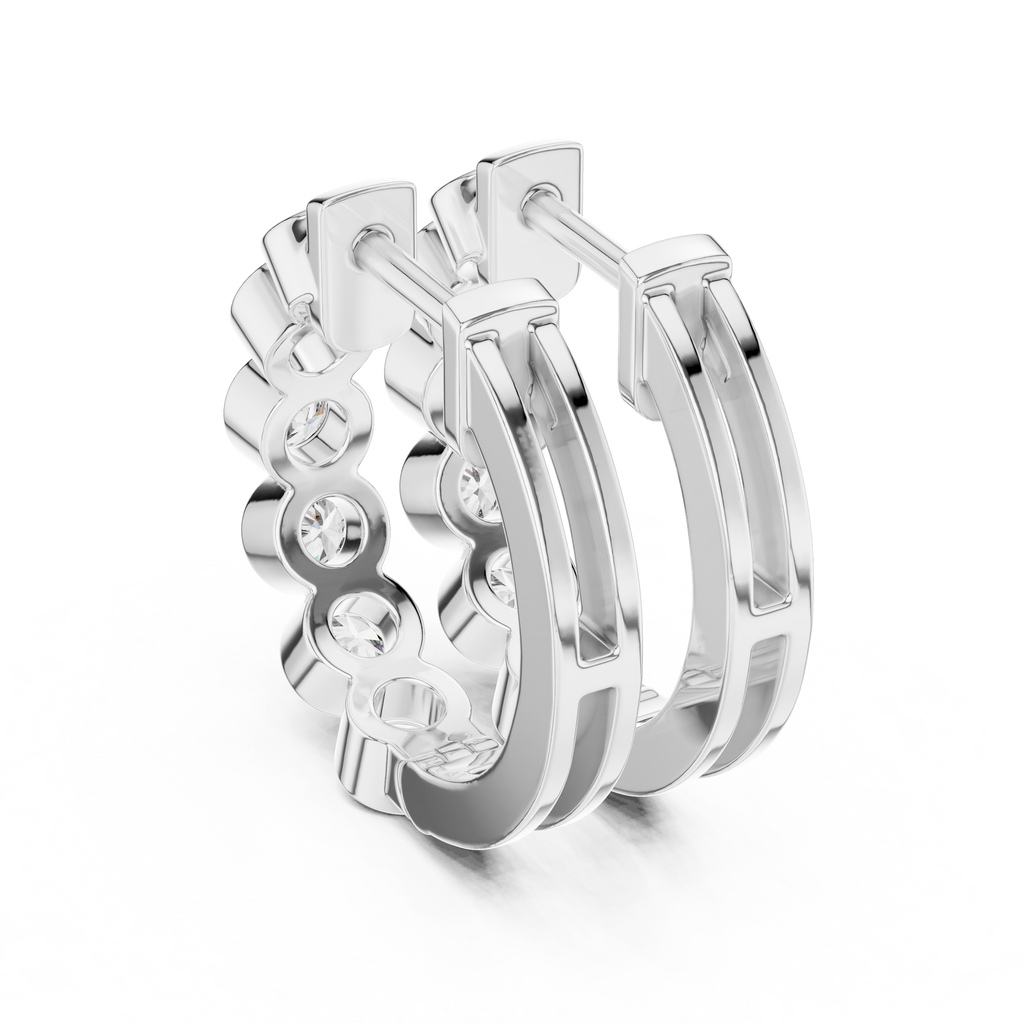 Ezra Diamond Earring