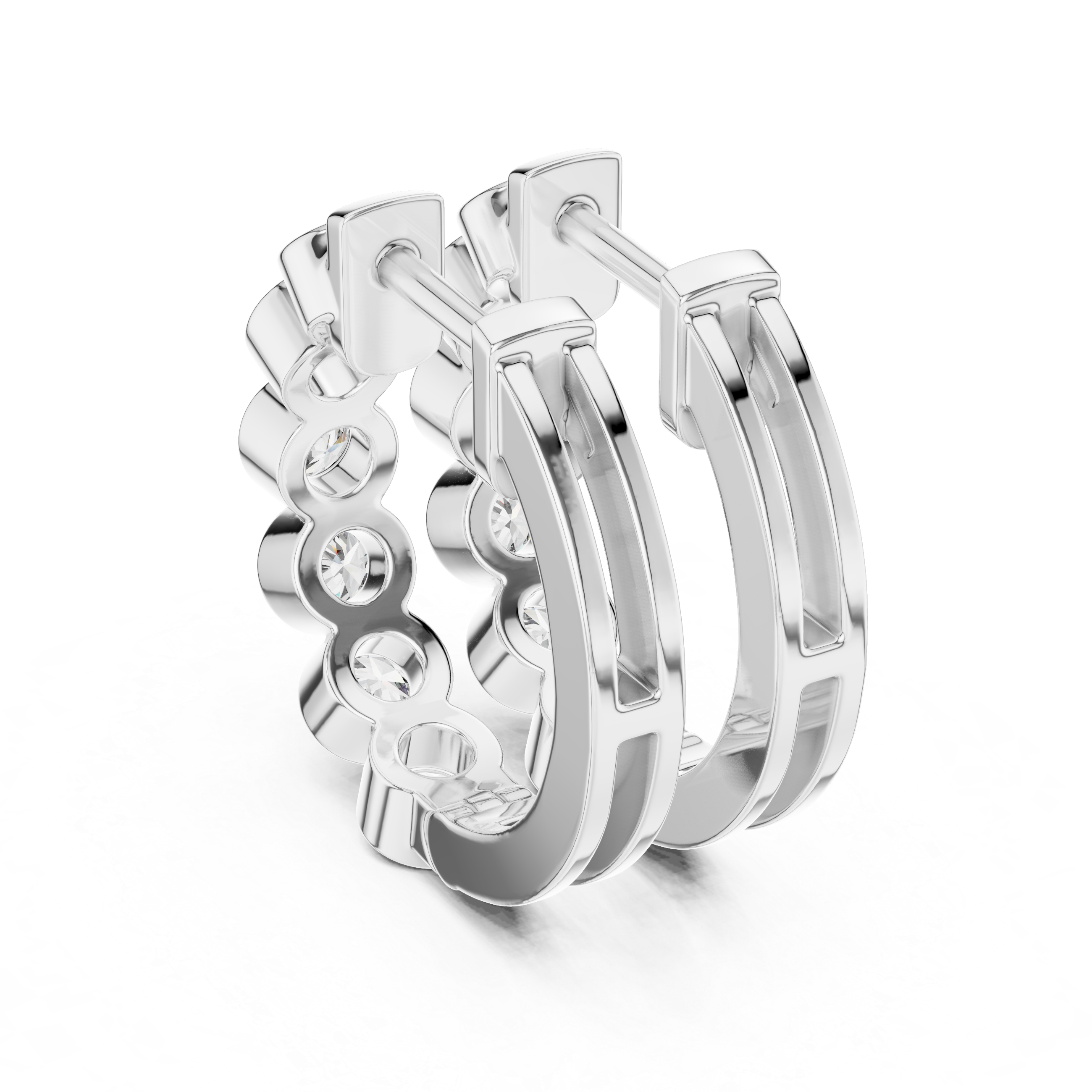 Ezra Diamond Earring