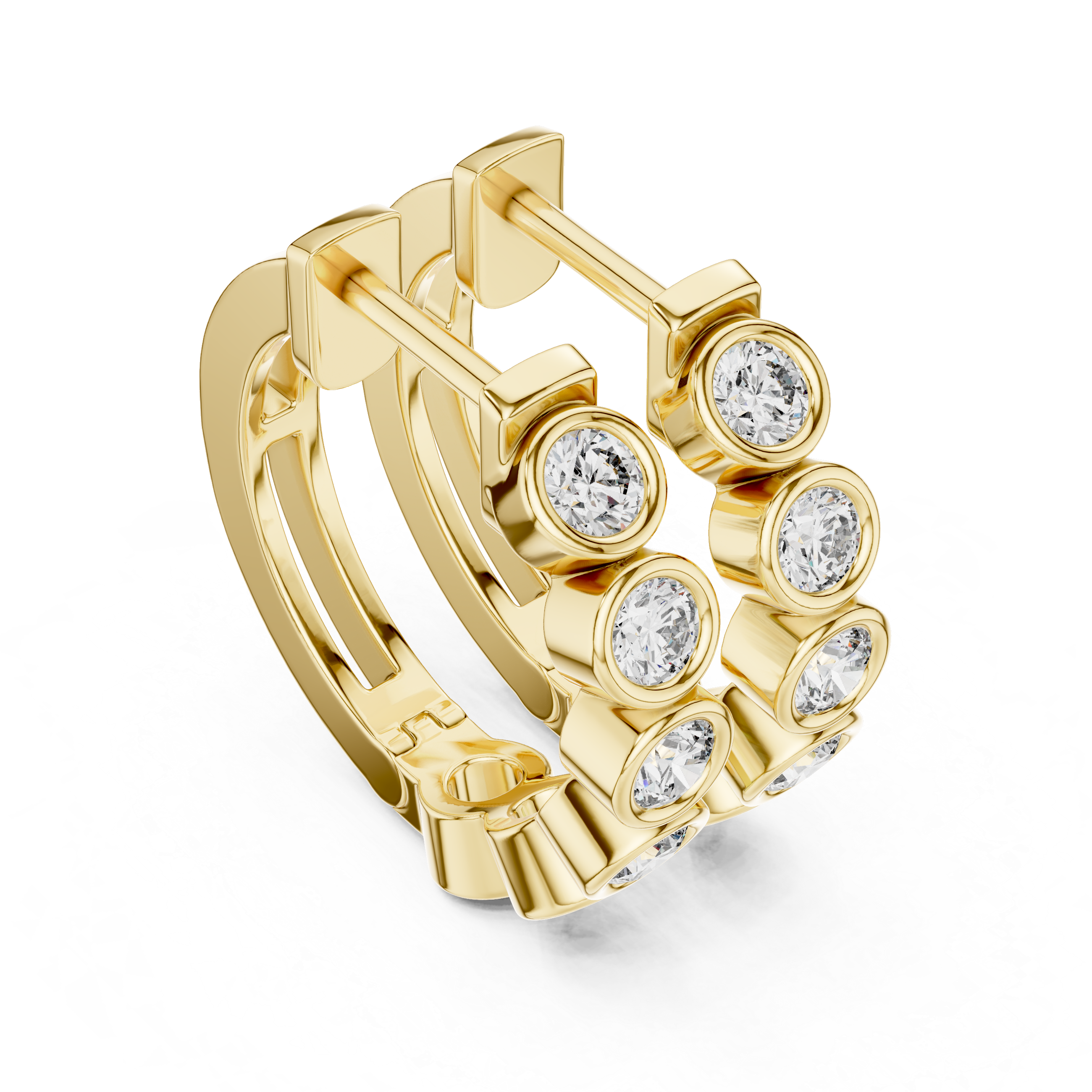 Ezra Diamond Earring