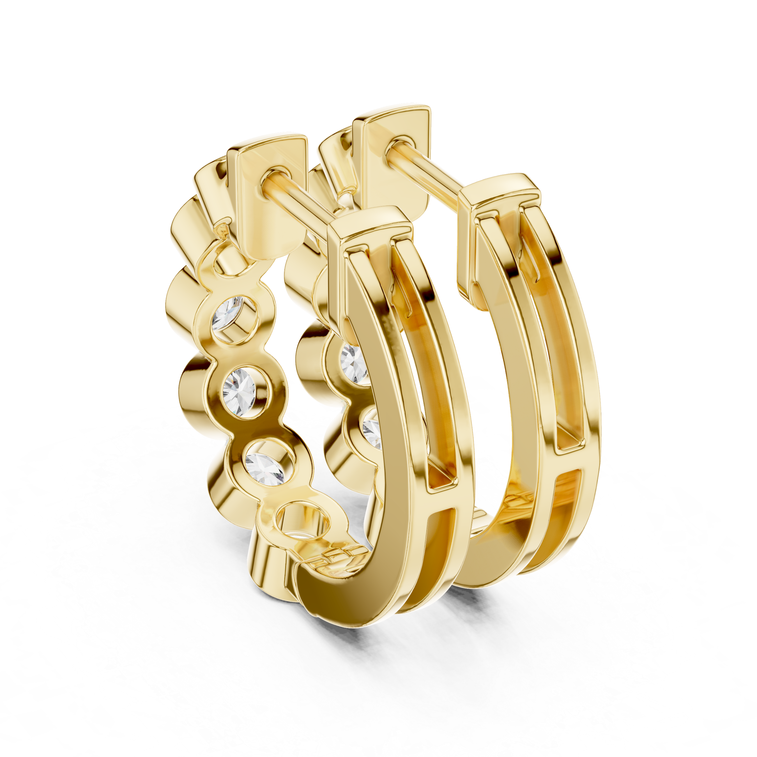 Ezra Diamond Earring