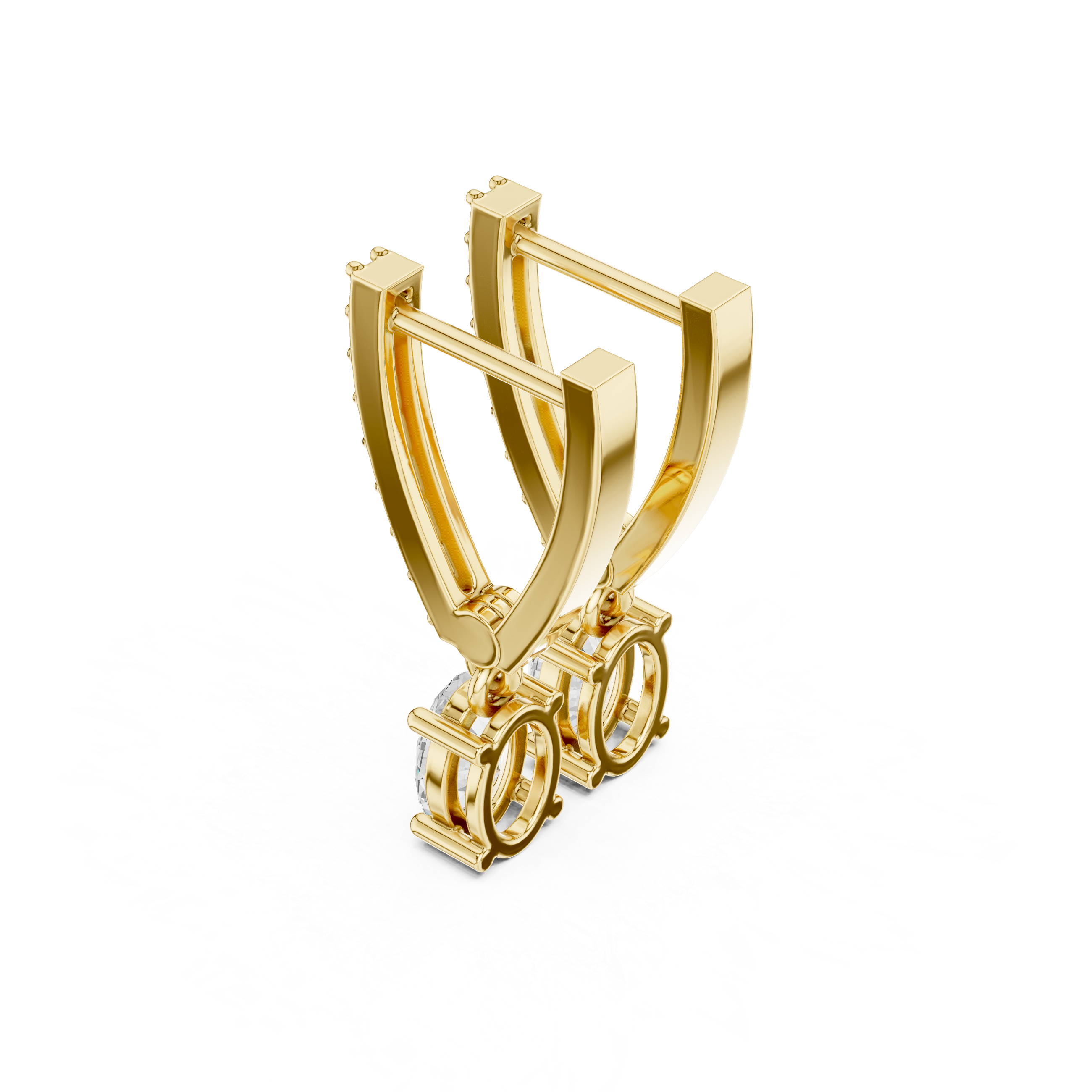 Jemima Solitaire Earring