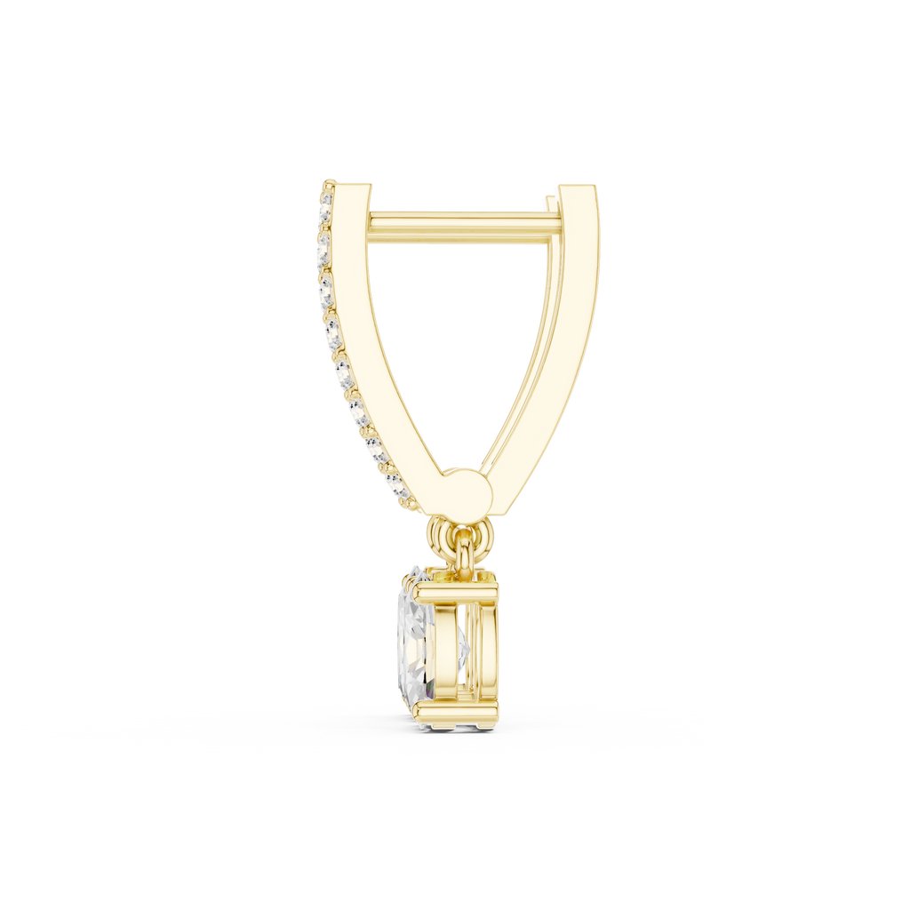 Jemima Solitaire Earring