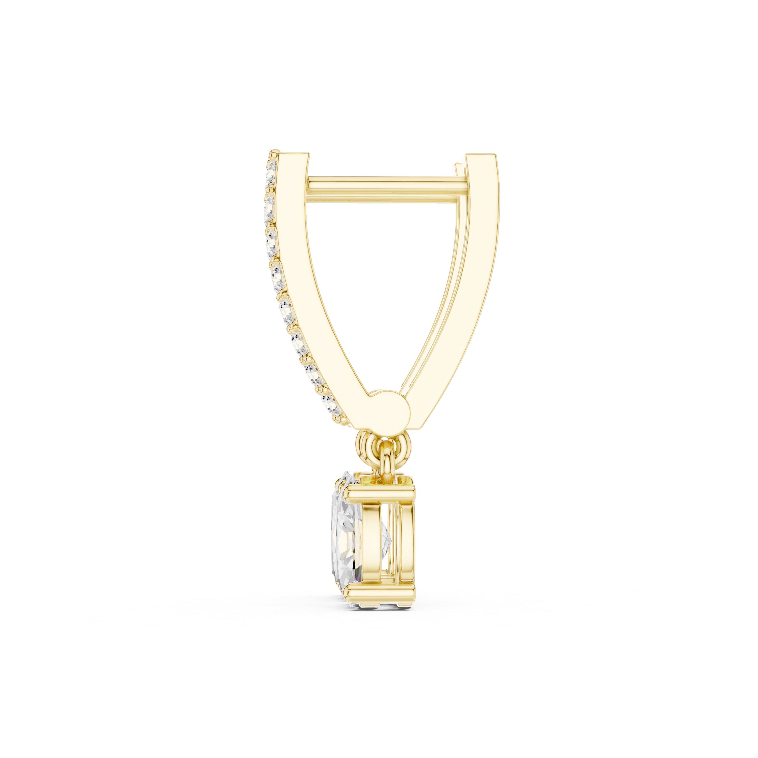 Jemima Solitaire Earring