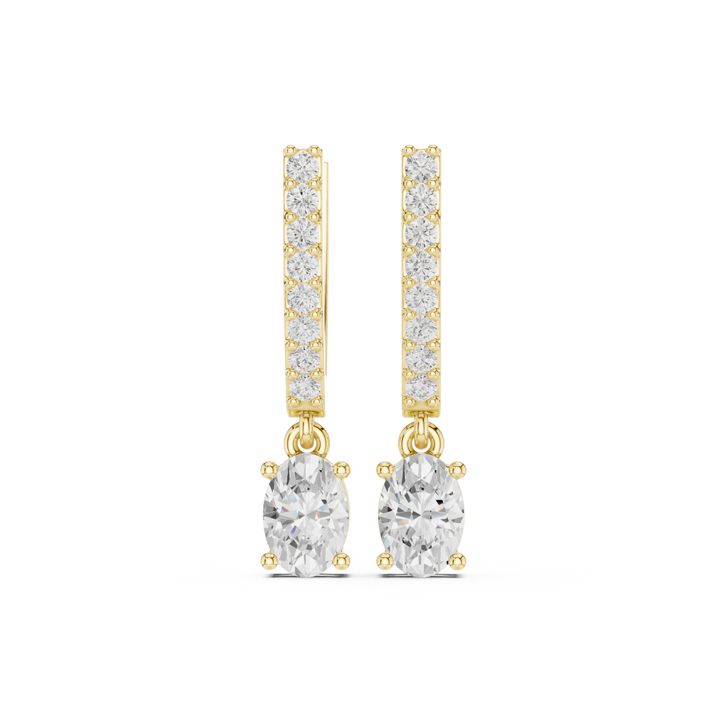 Jemima Solitaire Earring