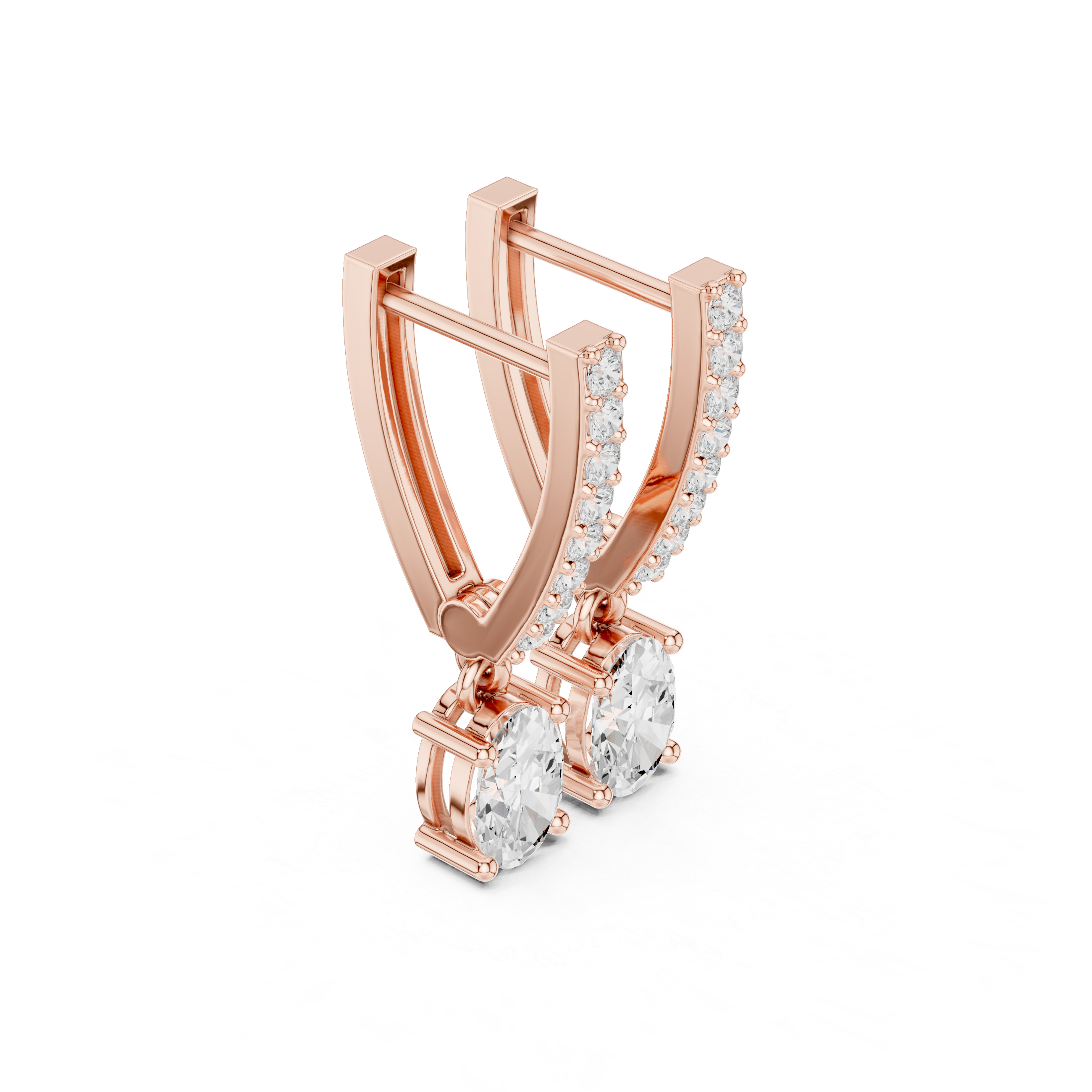 Jemima Solitaire Earring