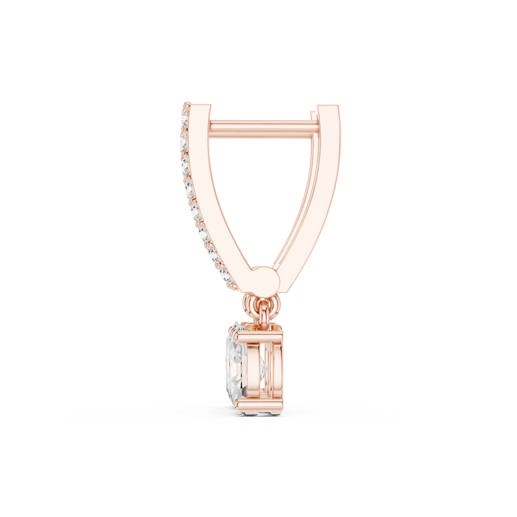 Jemima Solitaire Earring