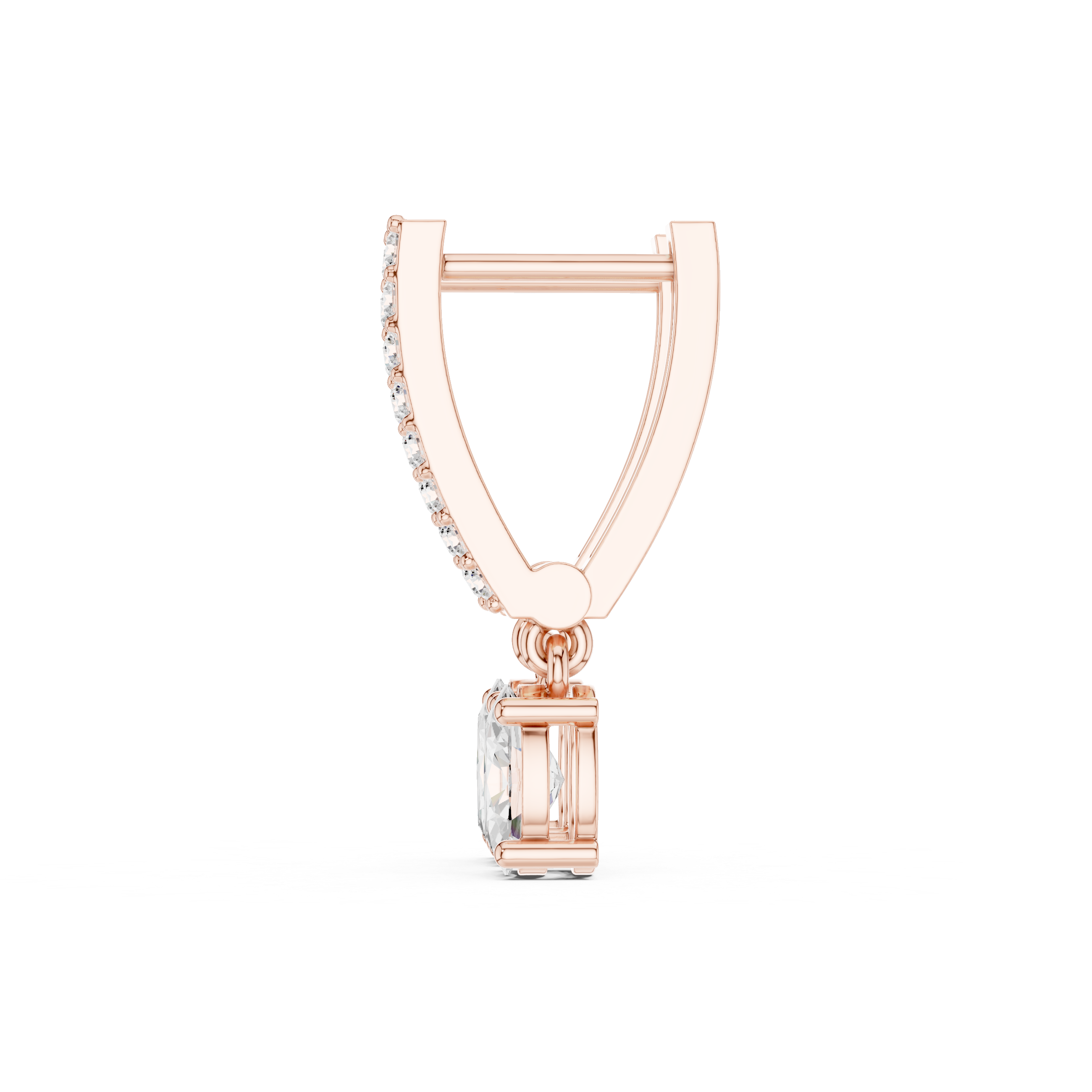 Jemima Solitaire Earring