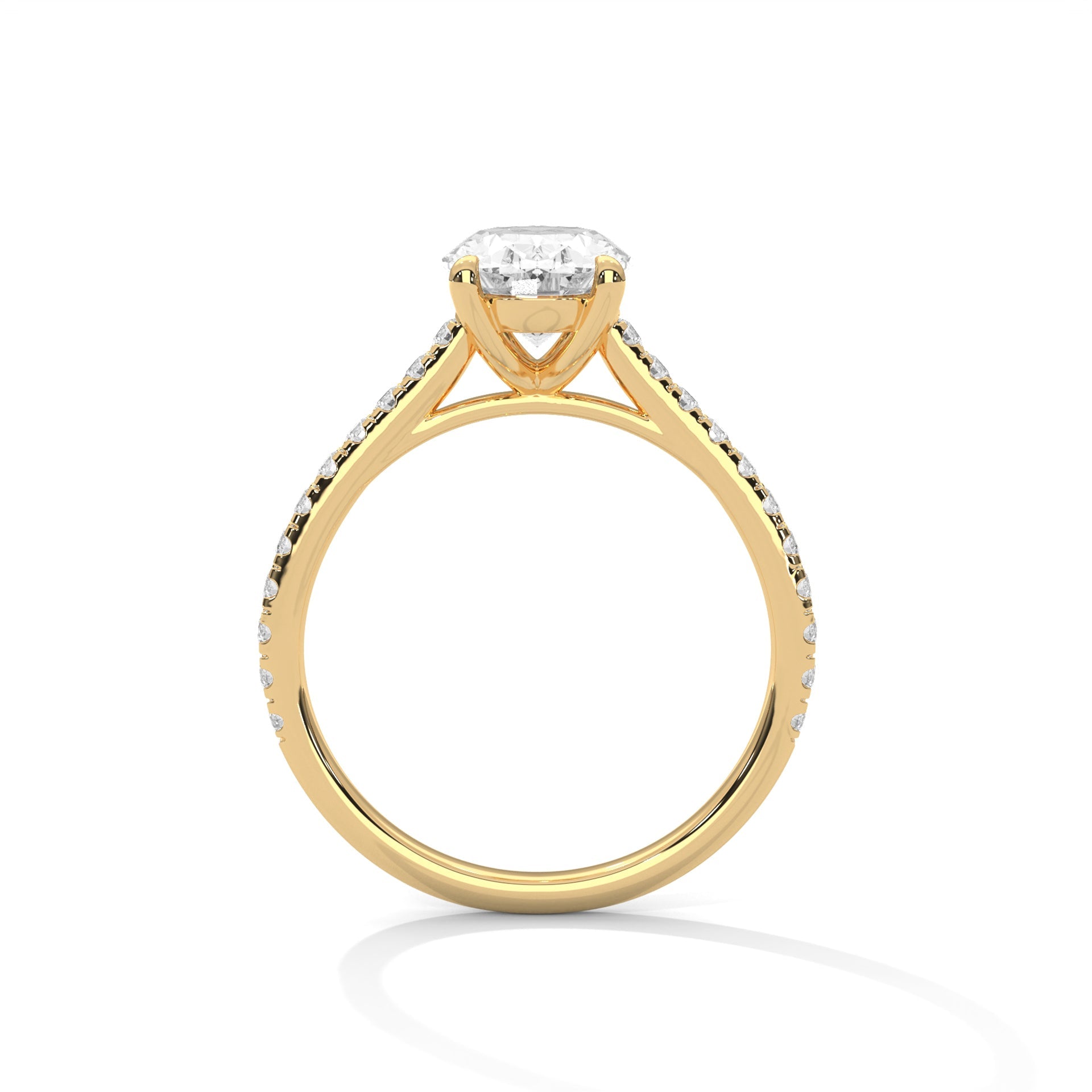 Callisto Solitaire Ring