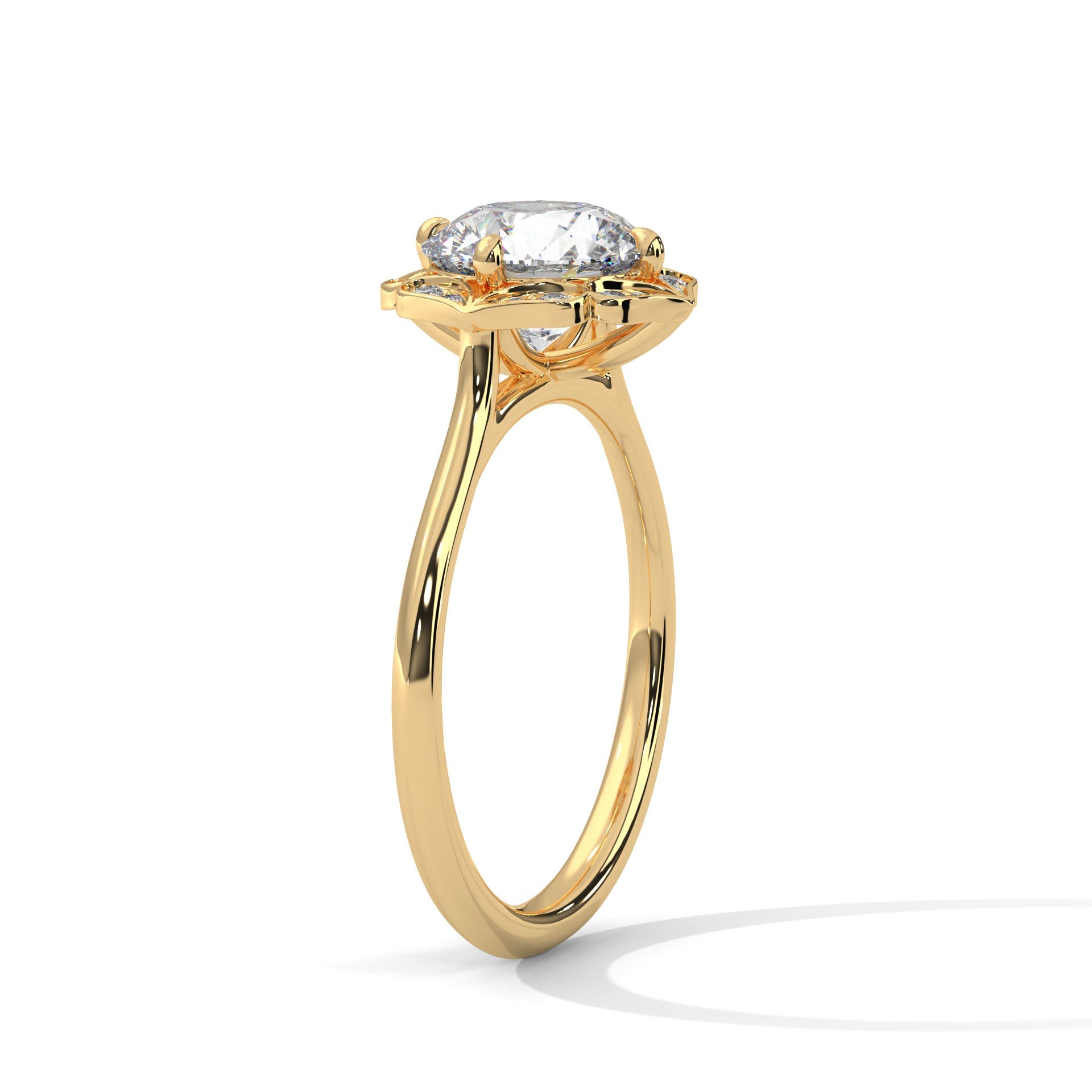 Verve Solitaire Ring
