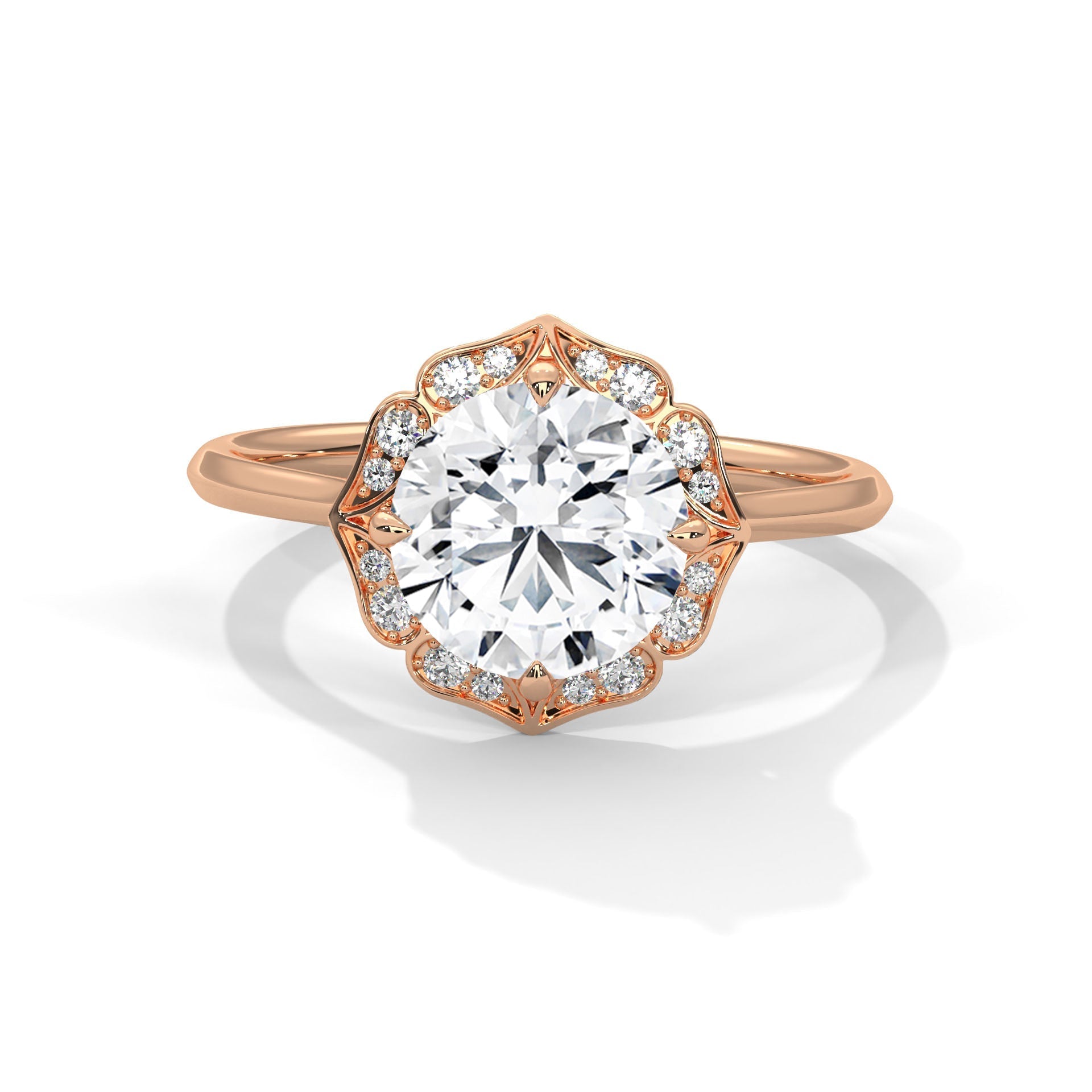 Verve Solitaire Ring