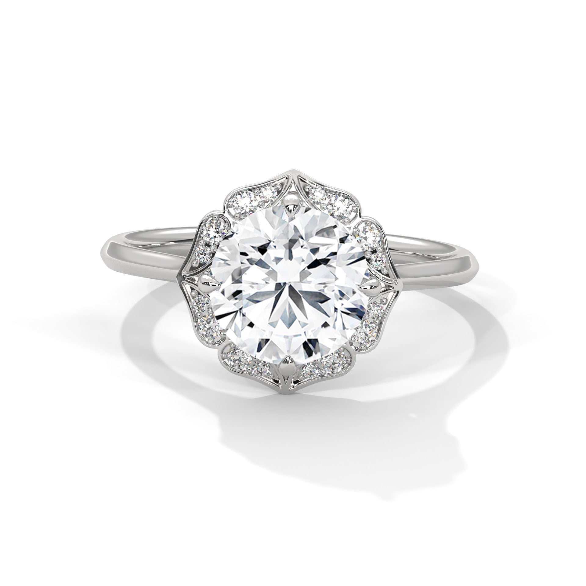 Verve Solitaire Ring