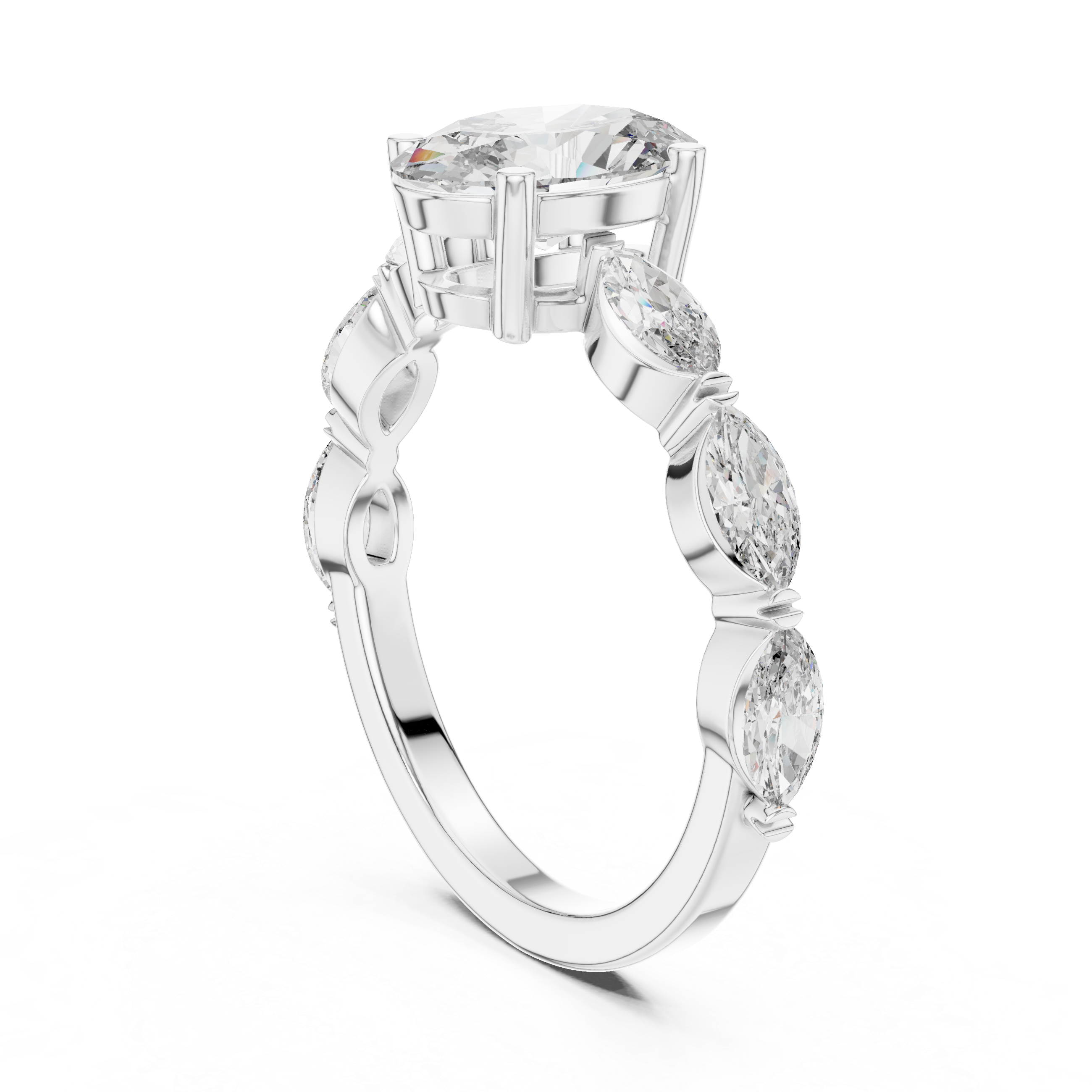 Evelyn Solitaire Ring