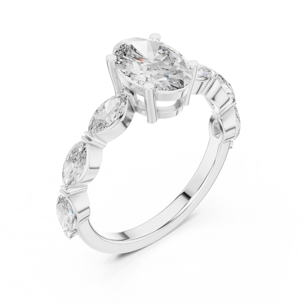 Evelyn Solitaire Ring