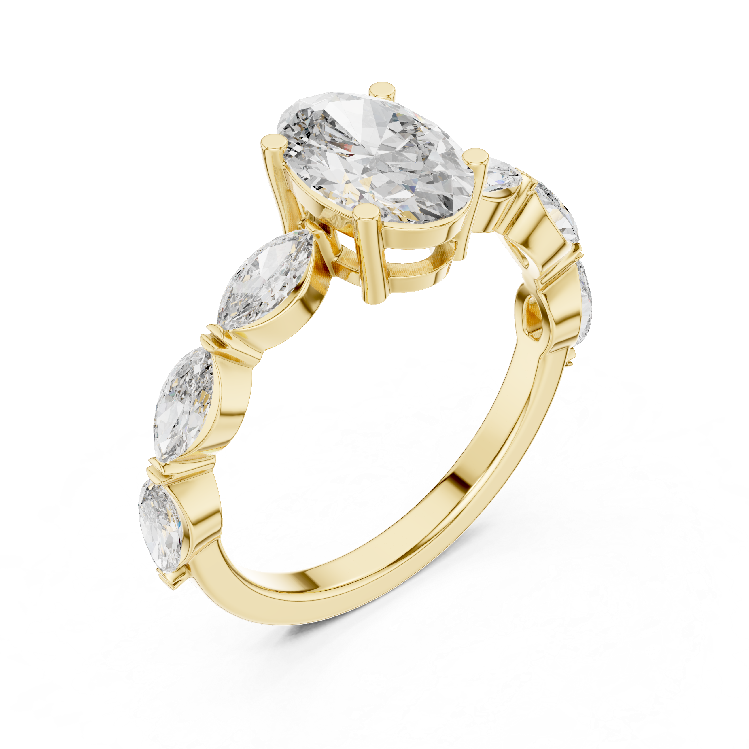 Evelyn Solitaire Ring