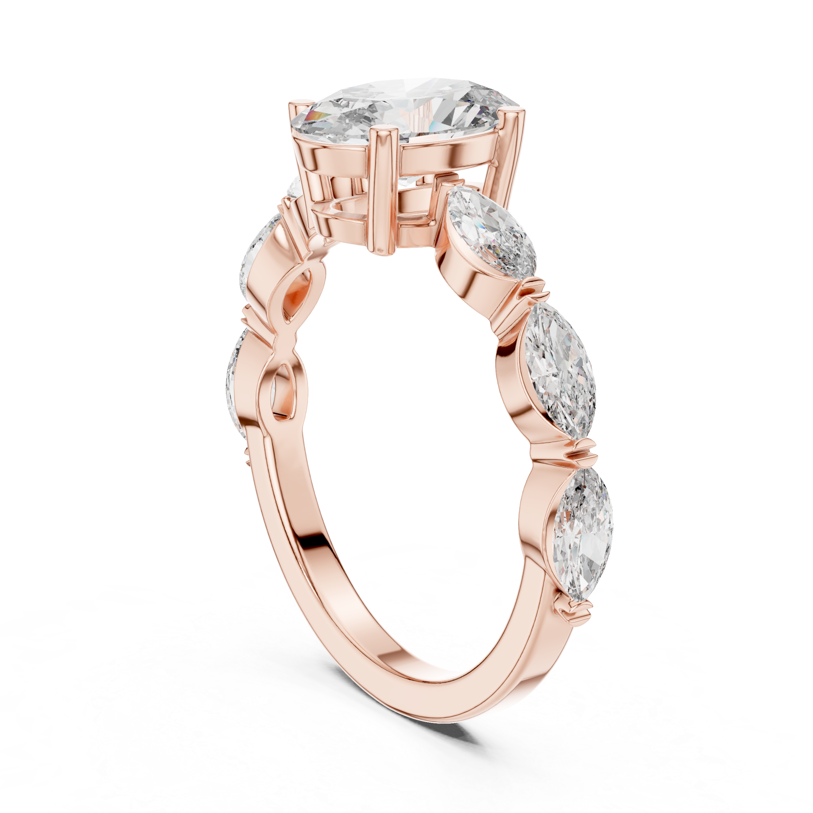 Evelyn Solitaire Ring