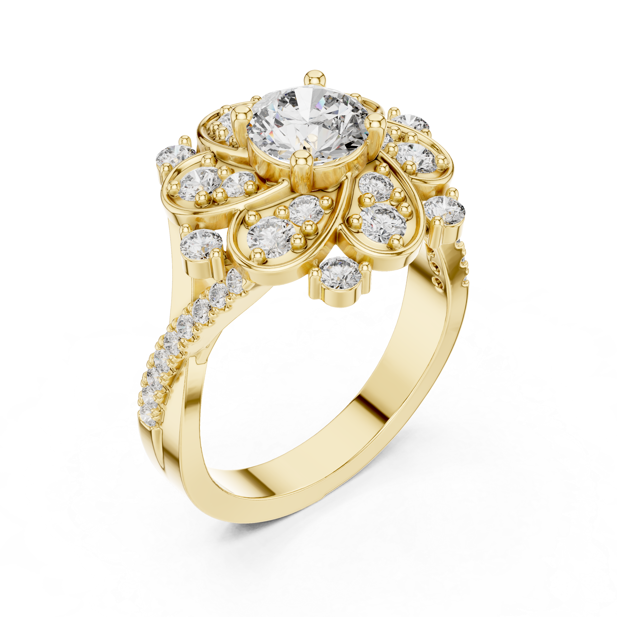 Rumi Solitaire Ring