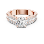 Iris Solitaire Ring
