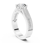 Iris Solitaire Ring