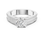 Iris Solitaire Ring