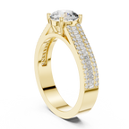 Iris Solitaire Ring