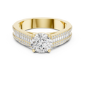 Iris Solitaire Ring