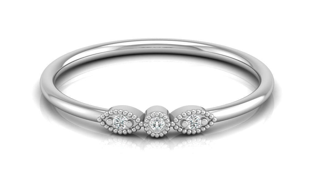 Rose Diamond Band
