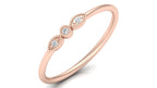 Rose Diamond Band