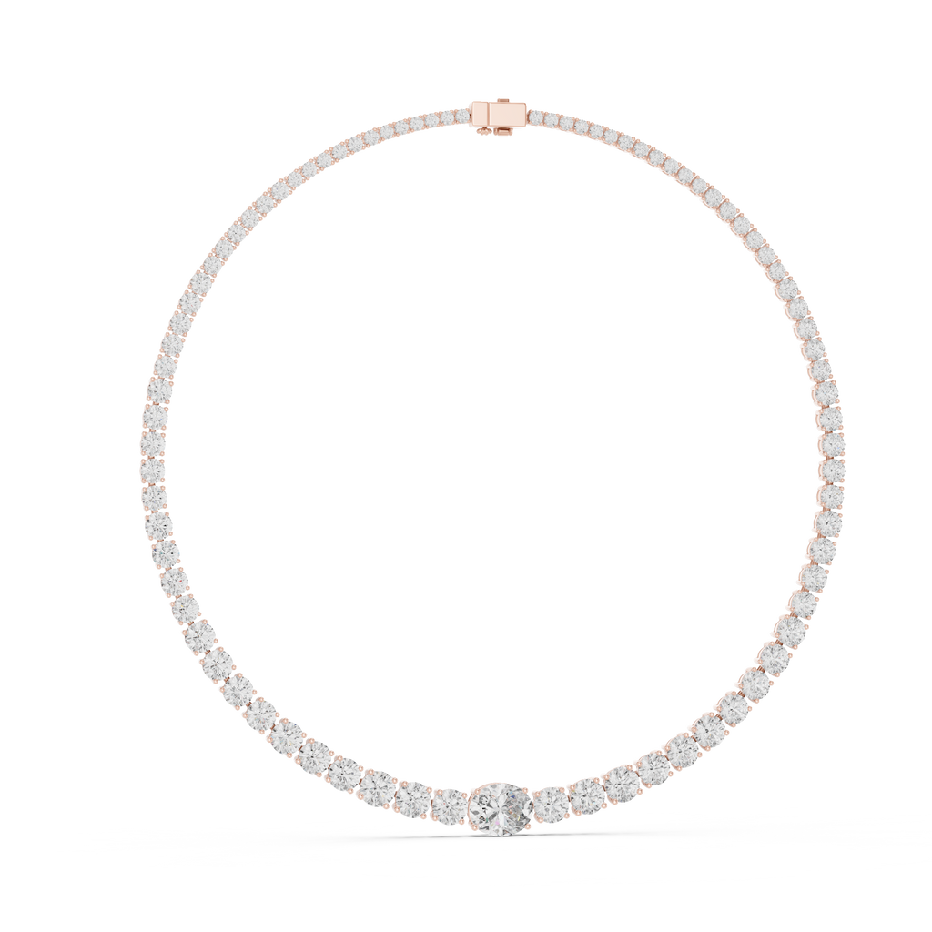 Zaniah Solitaire Necklace