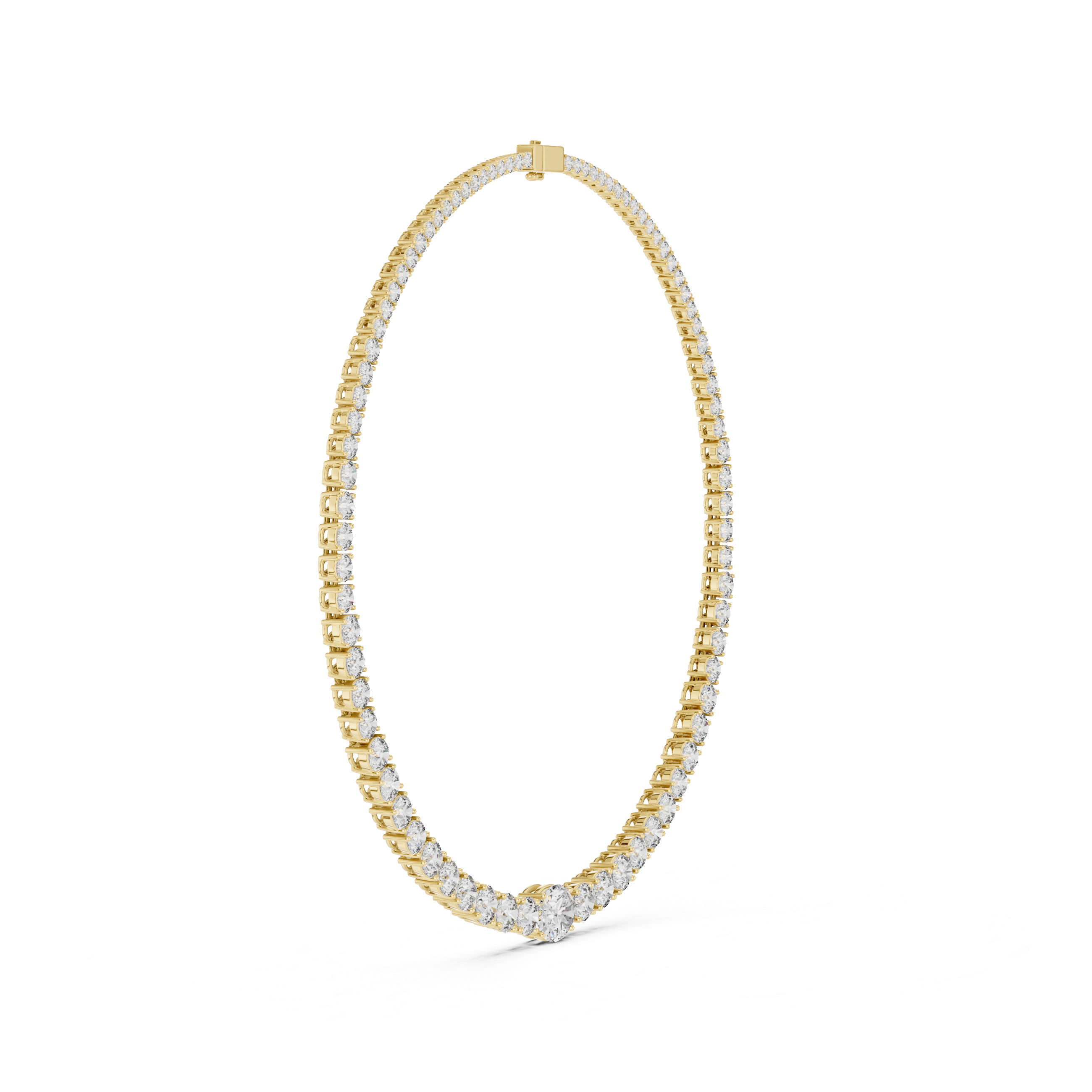 Zaniah Solitaire Necklace