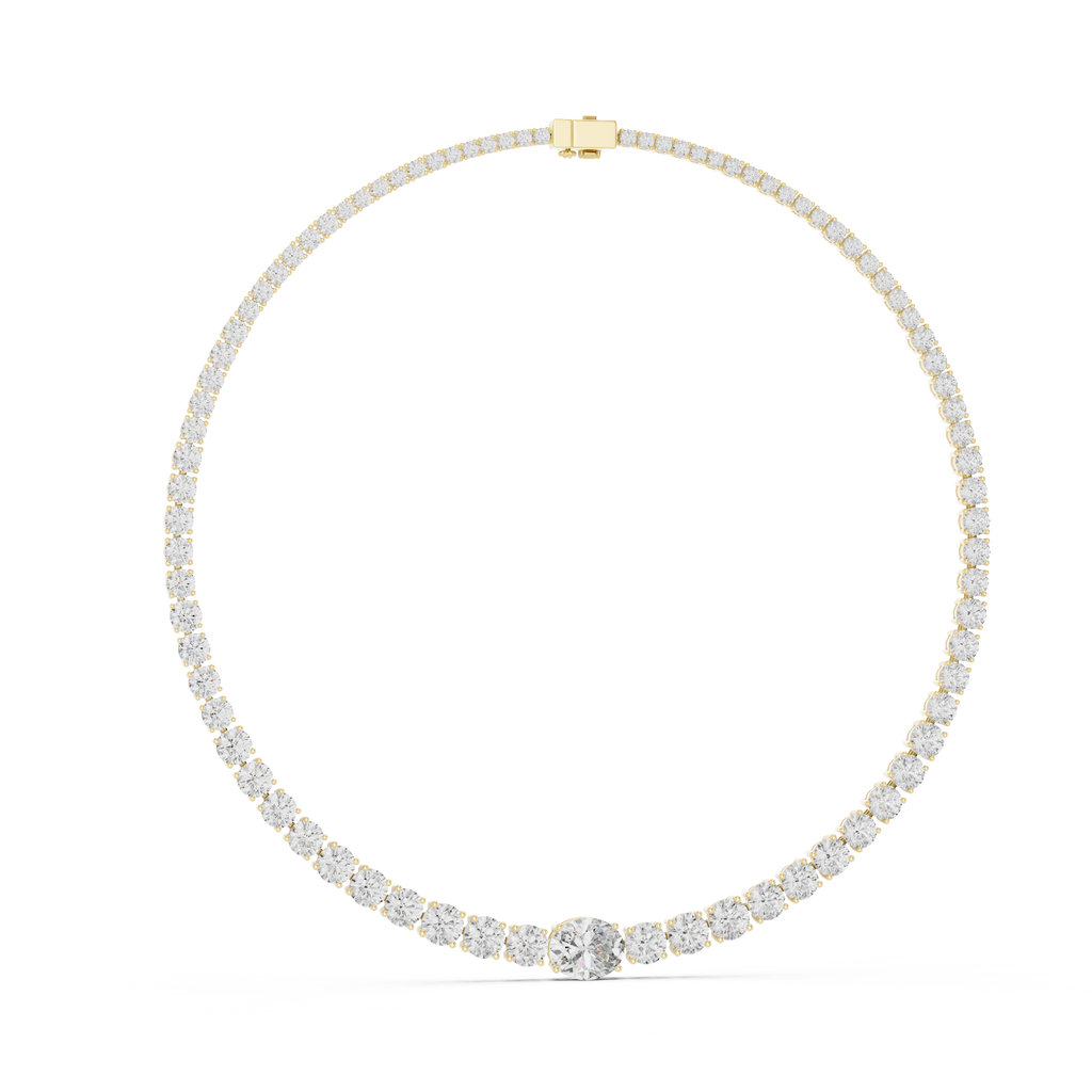 Zaniah Solitaire Necklace