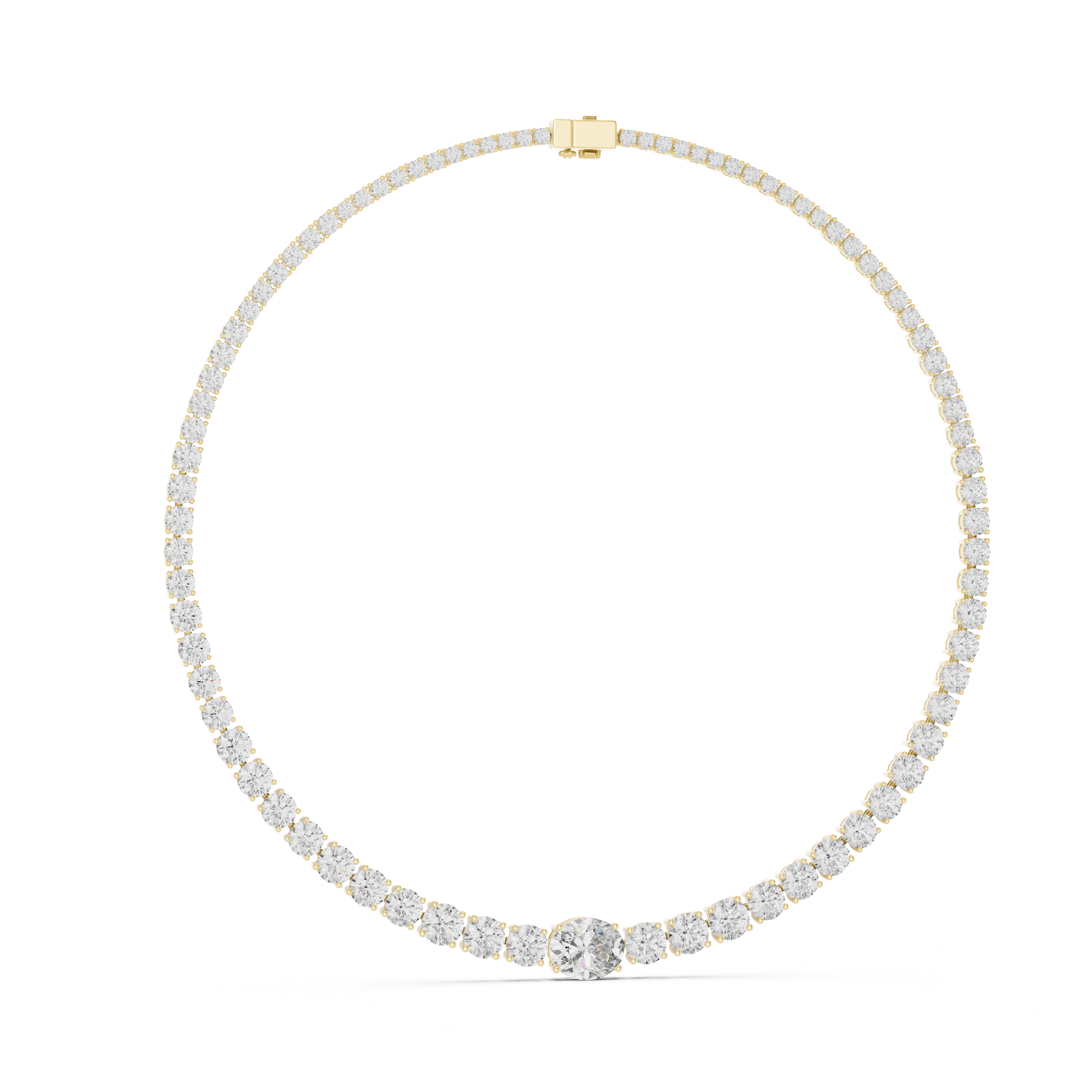 Zaniah Solitaire Necklace