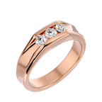 Francis Diamond Mens Studded Ring