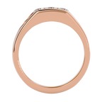 Francis Diamond Mens Studded Ring