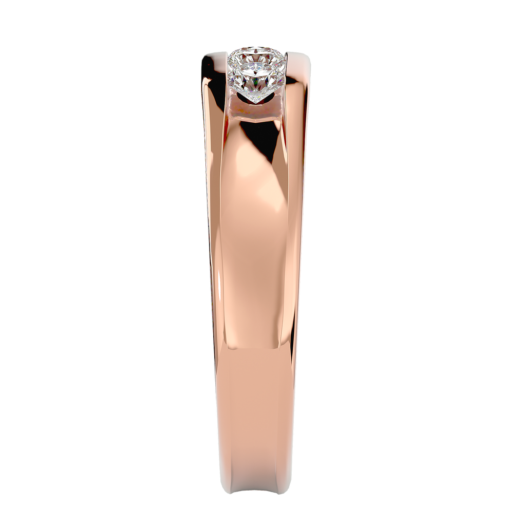 Francis Diamond Mens Studded Ring