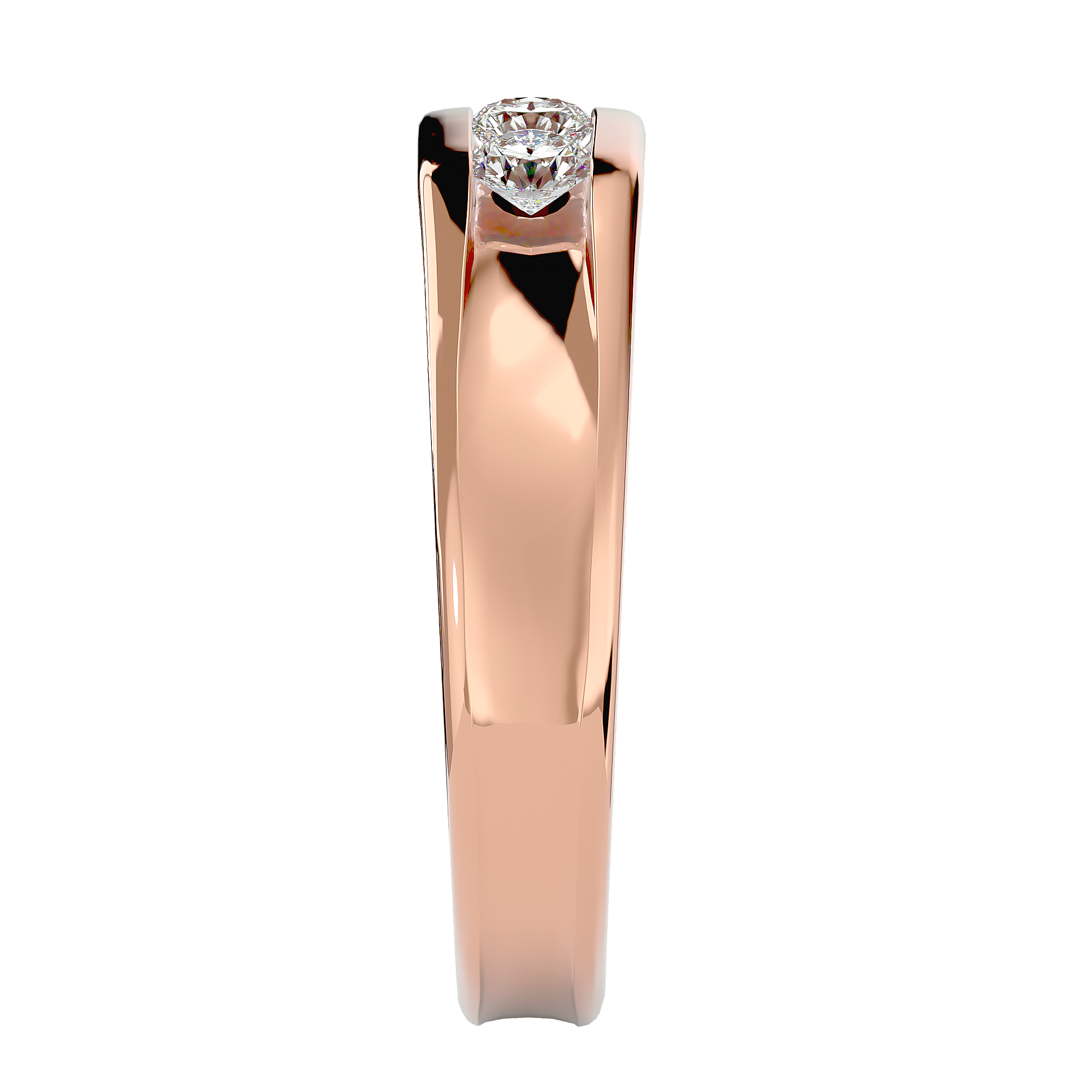 Francis Diamond Mens Studded Ring