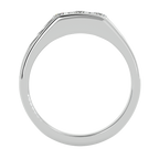 Francis Diamond Mens Studded Ring