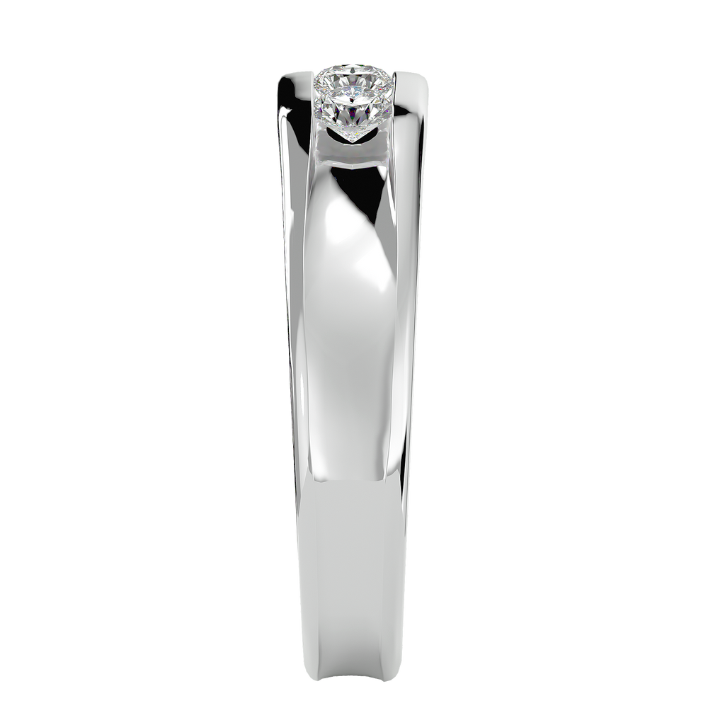 Francis Diamond Mens Studded Ring