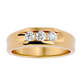 Francis Diamond Mens Studded Ring
