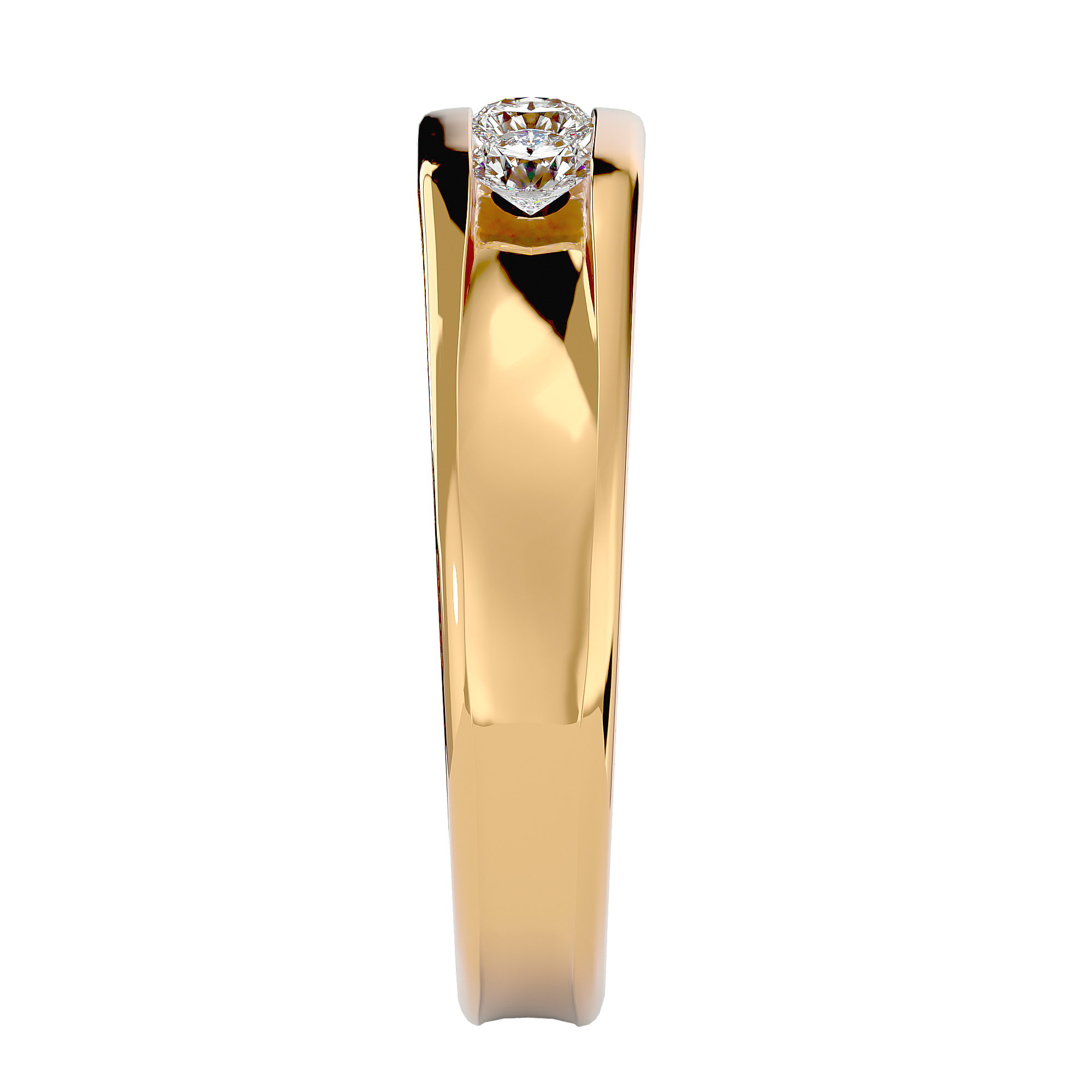 Francis Diamond Mens Studded Ring