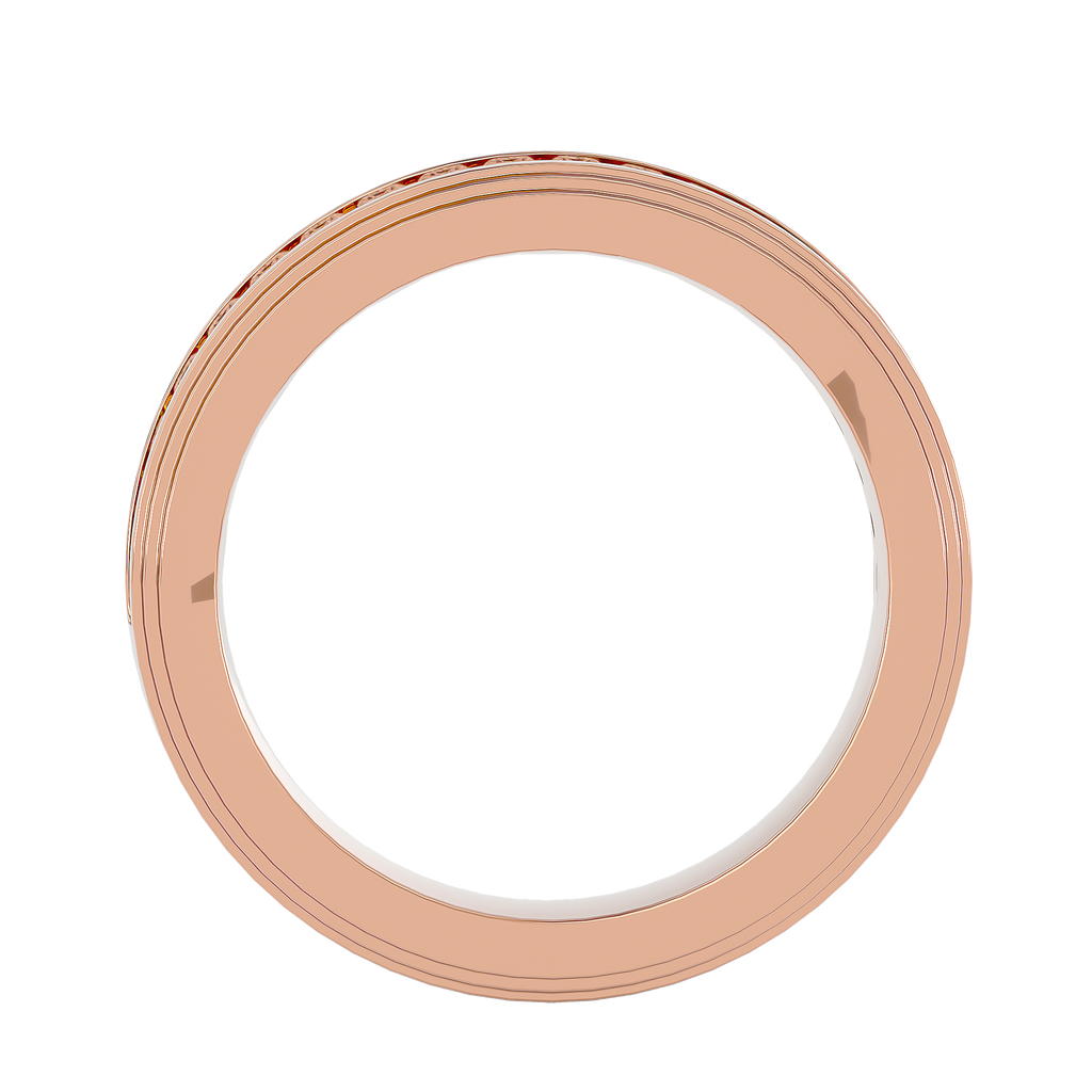 George Diamond Mens Studded Ring