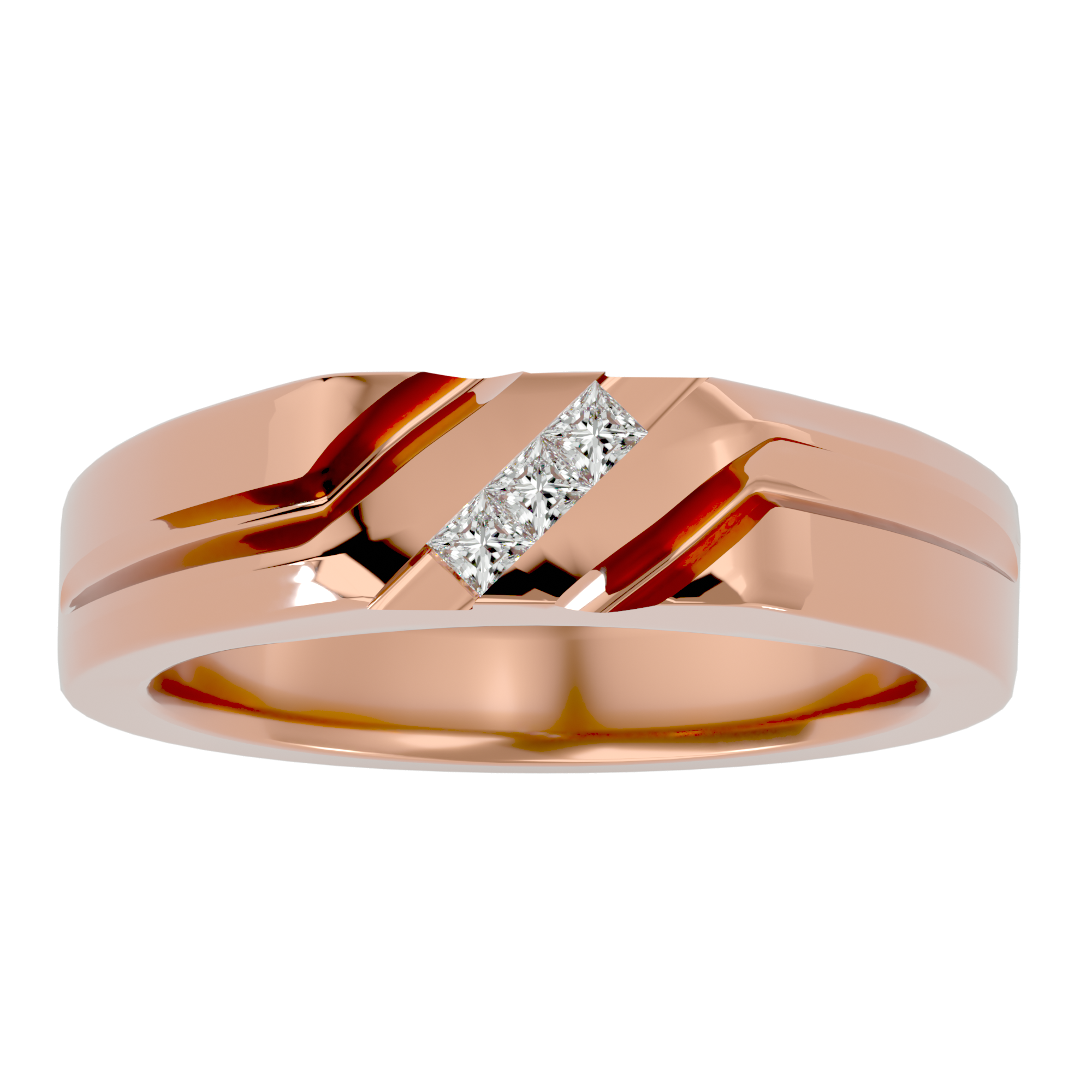 Elliot Mens Studded  Band