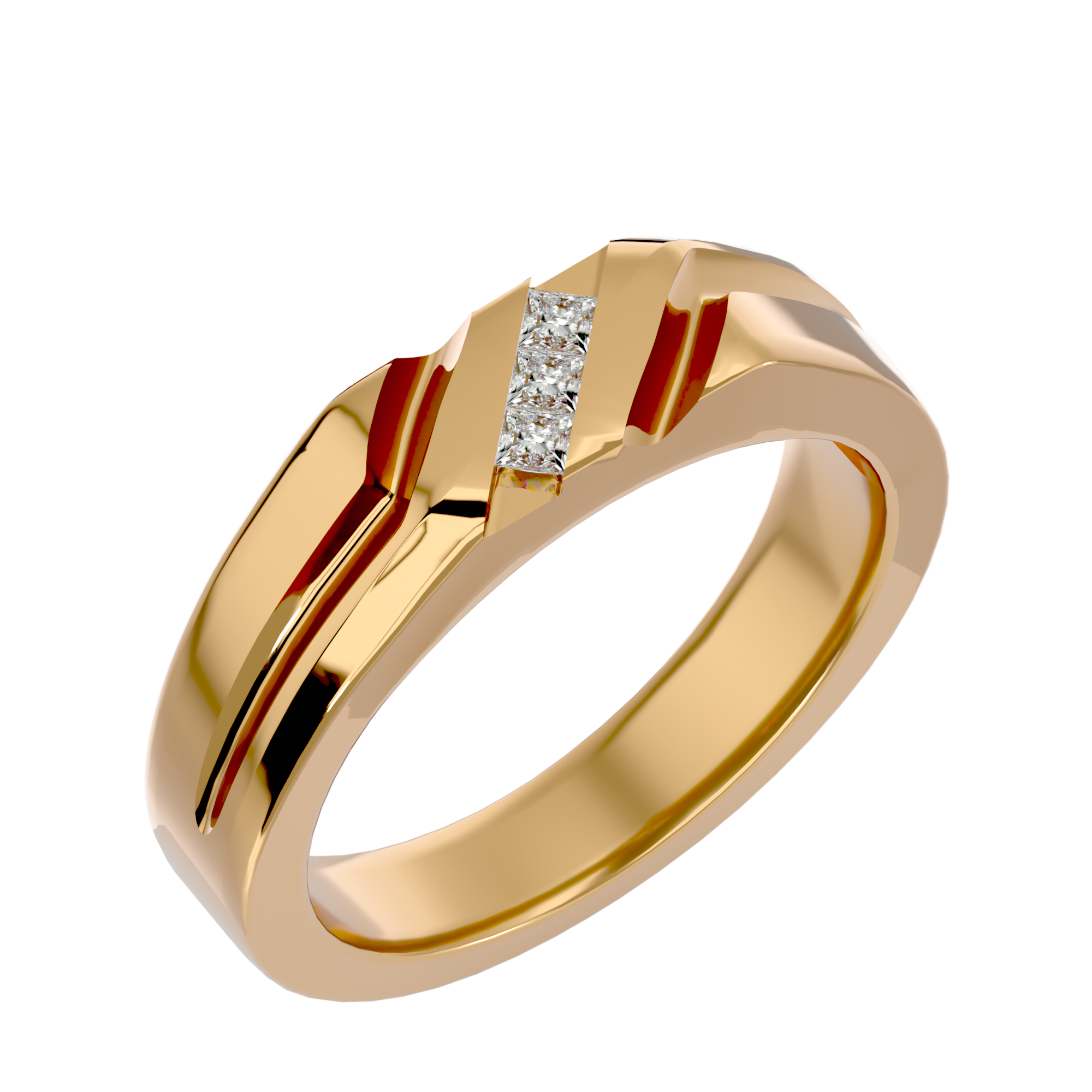 Elliot Mens Studded  Band