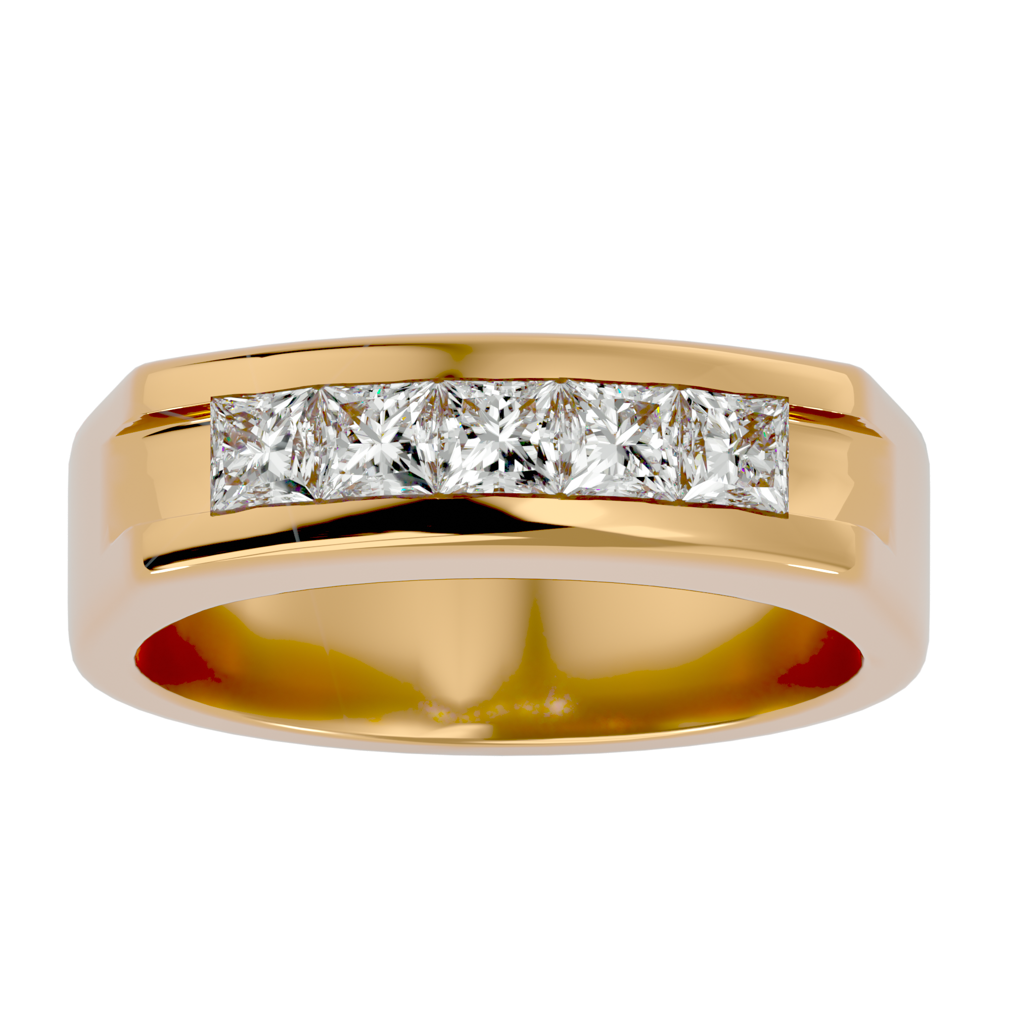 Lucinda Mens Studded Band